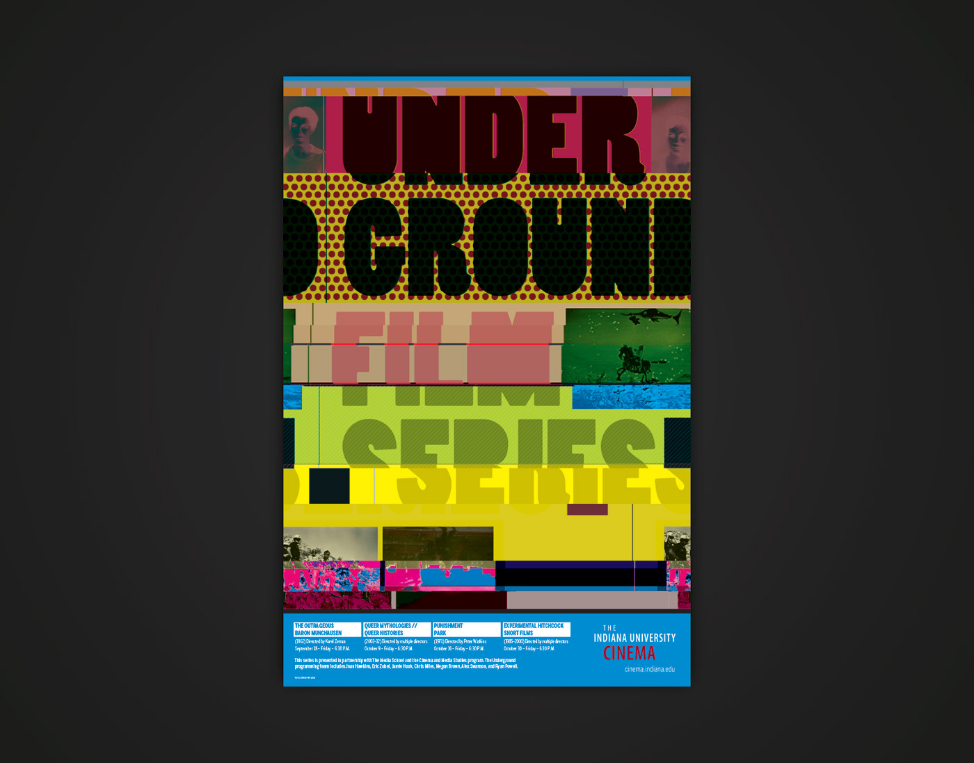 poster Cinema Film   Glitch underground