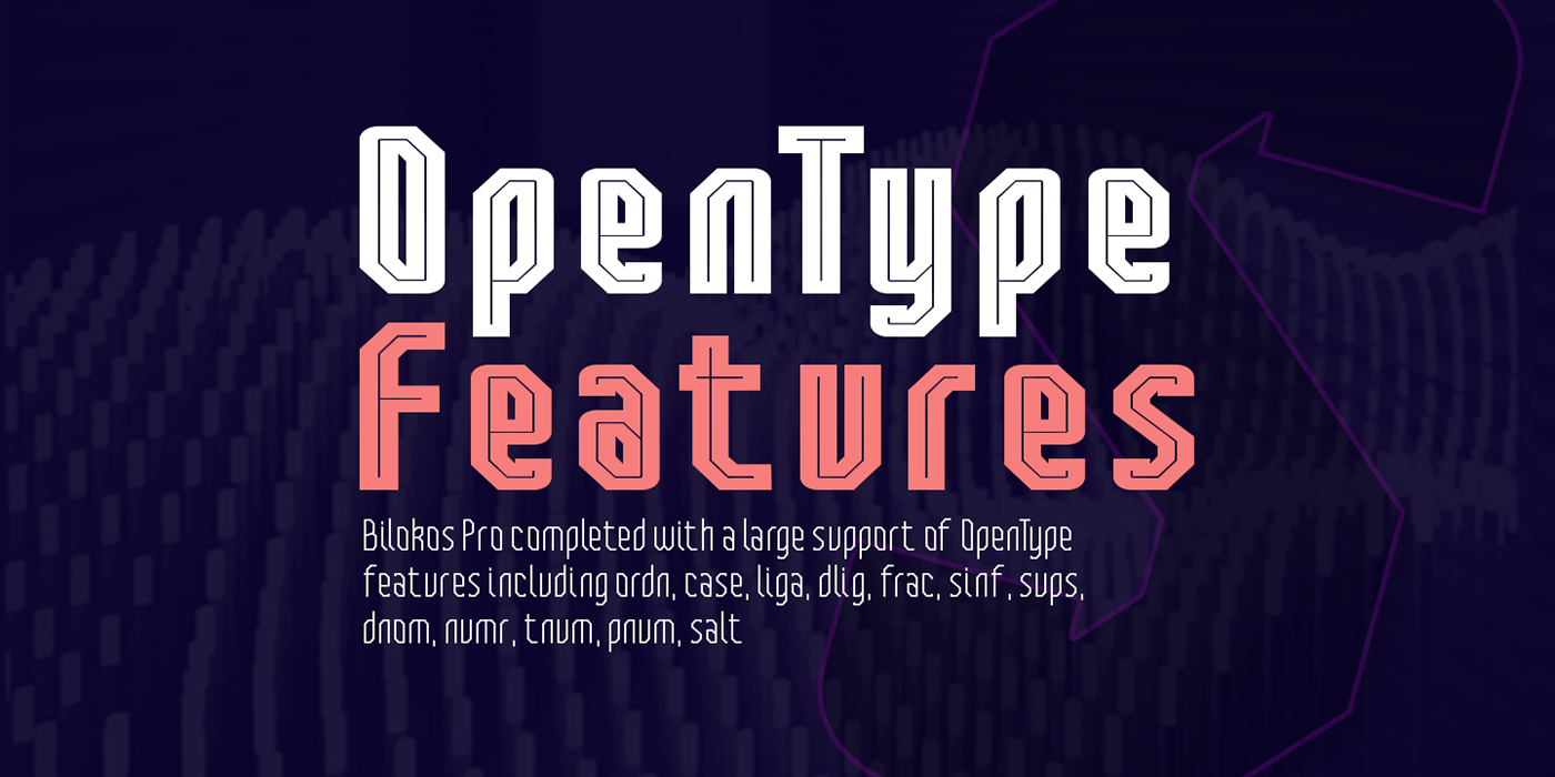 Advertising  Display font futuristic modern Opentype professional sans serif Typeface typography  