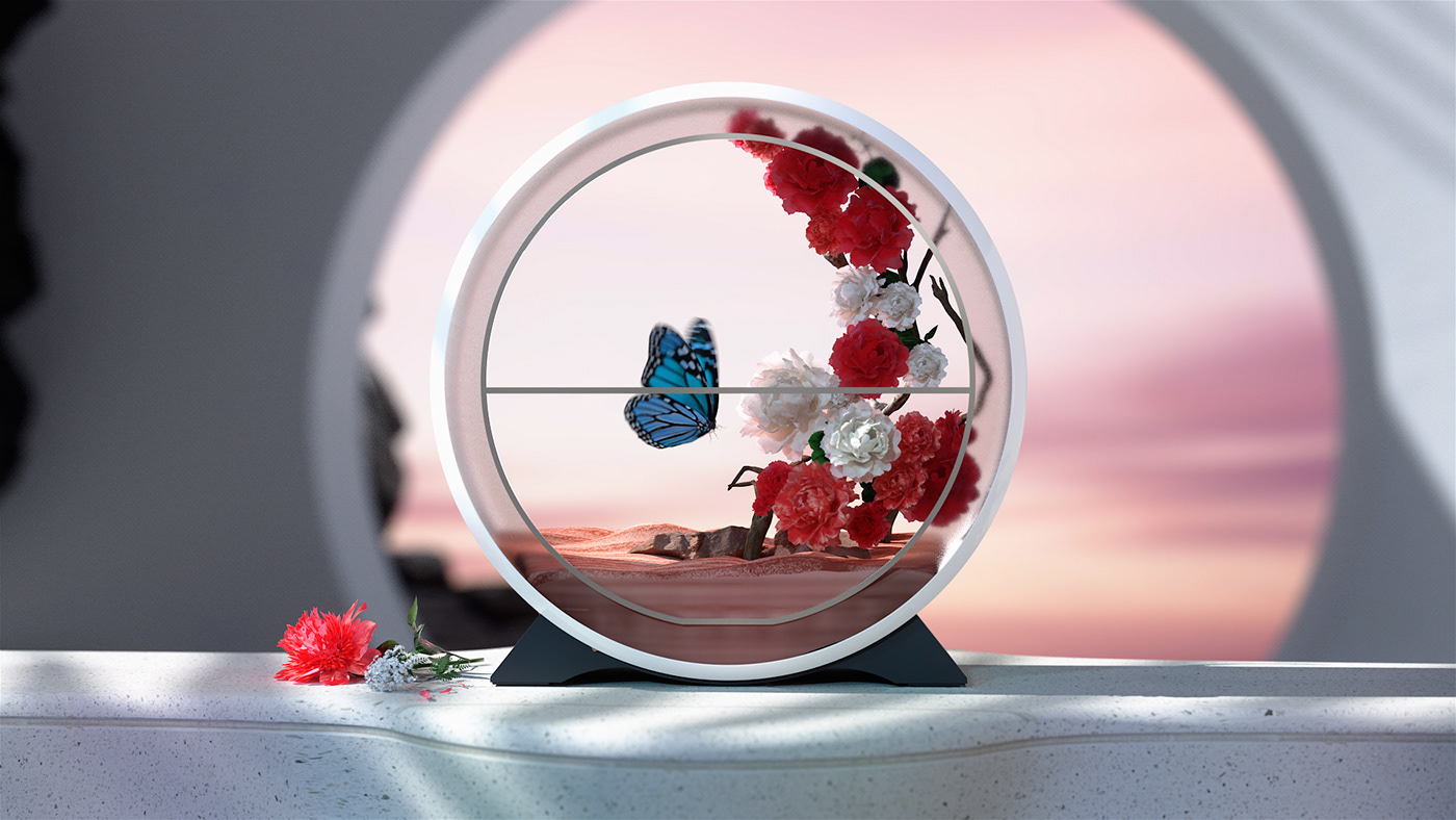 3D 3ds max animation motion graphics Render