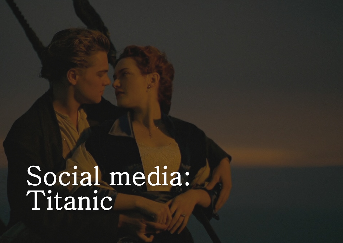 poster Socialmedia Social media post marketing   titanic Stories