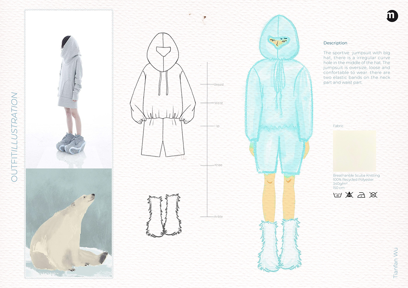 Collection fashiondesign global warming moda Polarbear Sustainable Sustainable Fashion womenswear animals