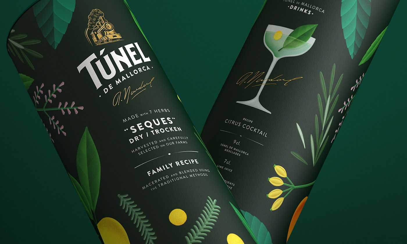 Packaging identity drinks aperitivo branding  redesign Liqueur bottle simil ILLUSTRATION 