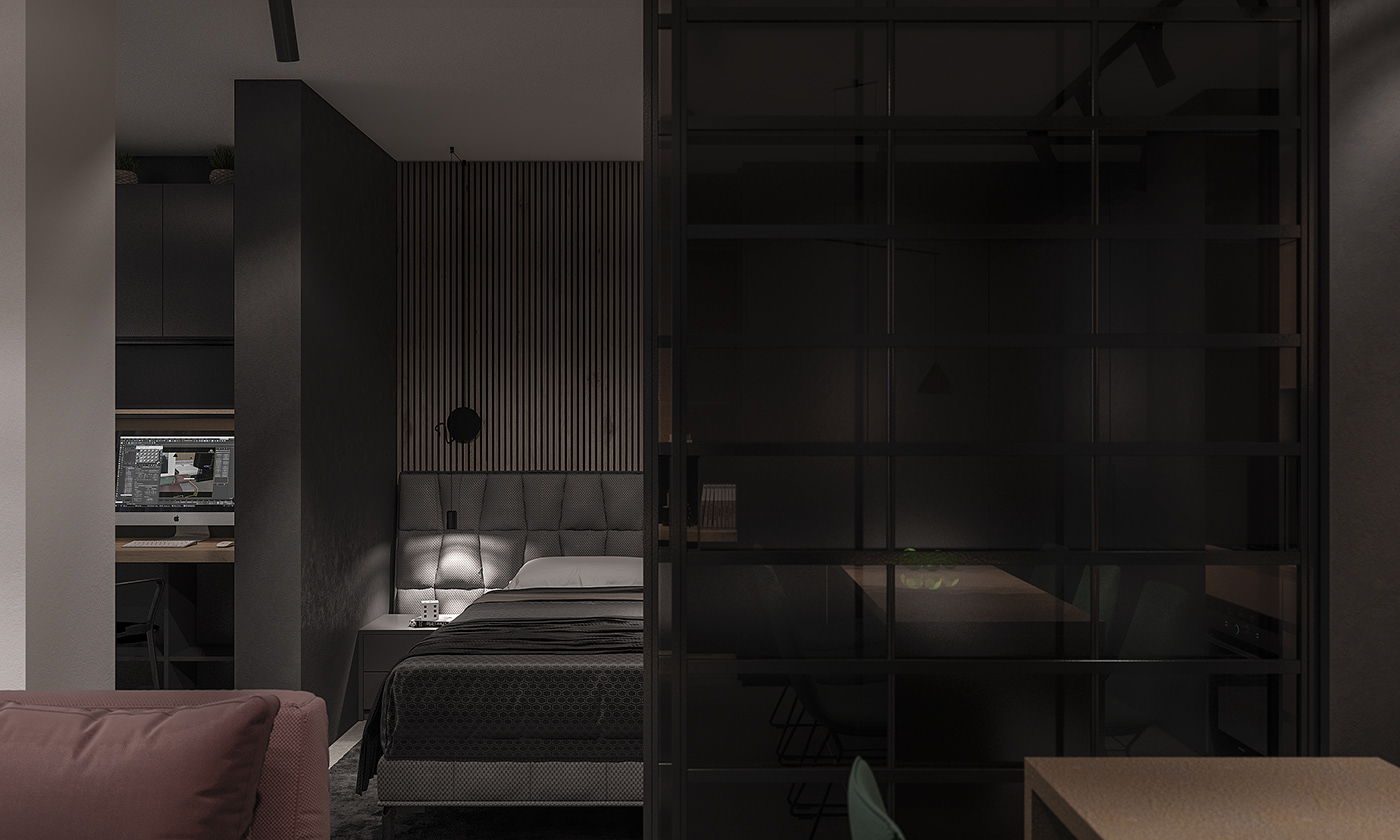 #mykolasuprunenko #mykola #suprunenko @mykolasuprunenko #visualization  #vray #interior #apartment #livingroom #bedroom