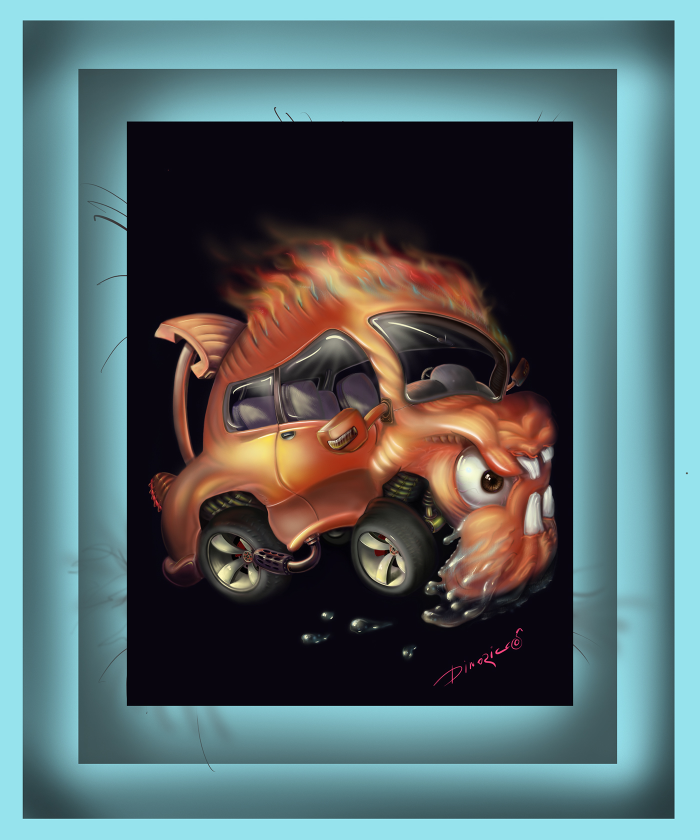car Benz rebel mercedes Motor Vehicle sport Racing abstract #Ps25Under25 pattern fire angry Ps25Under25 vivid