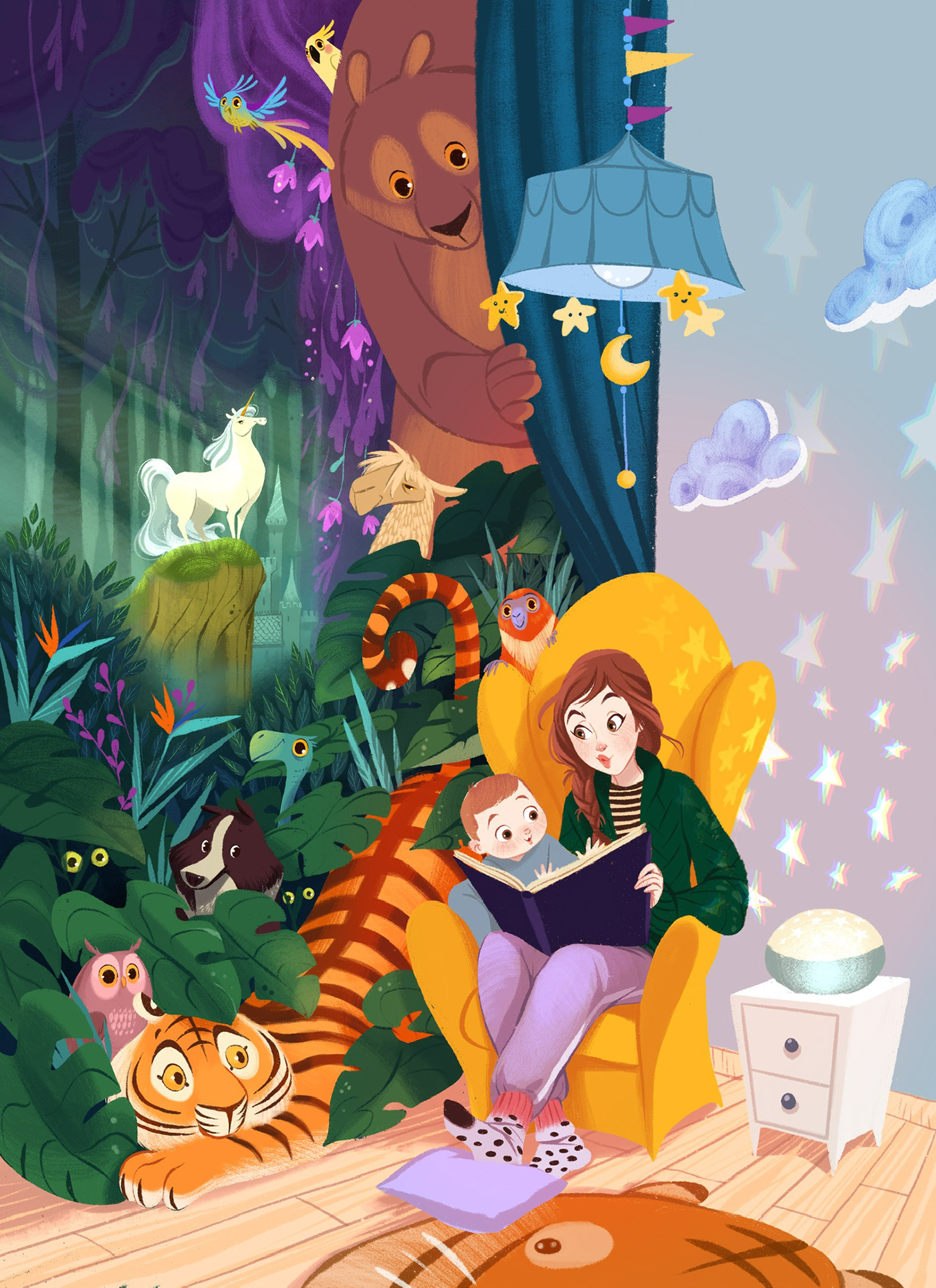 book fairytale jungle