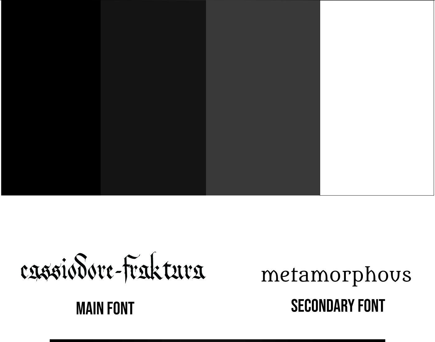 graphic concept digitalart gothic Fraktur Blackletter