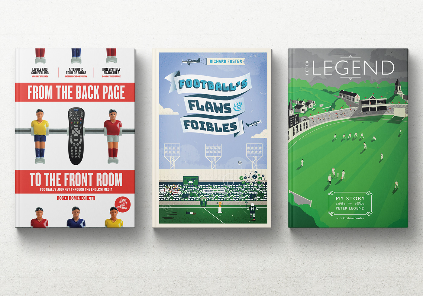 book covers Cricket graphic design  publishing   soccer sport