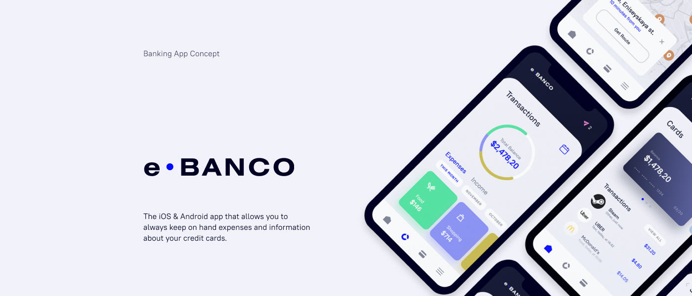UI ux app ios banking Interface animation  interaction payment Web