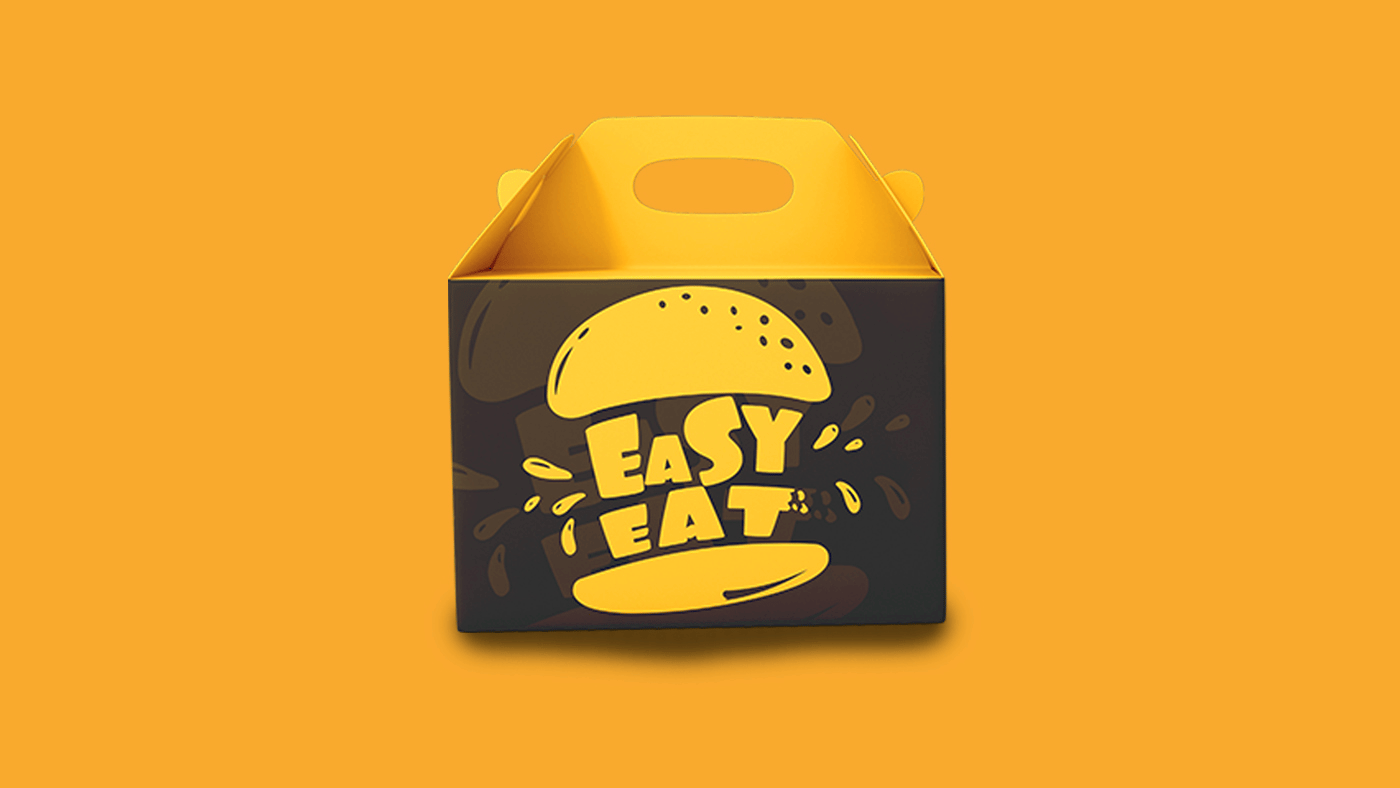 Burger Logo logo create logo Logo Design fast food logo food logo logo illustrator logo behance Logotype eat logo