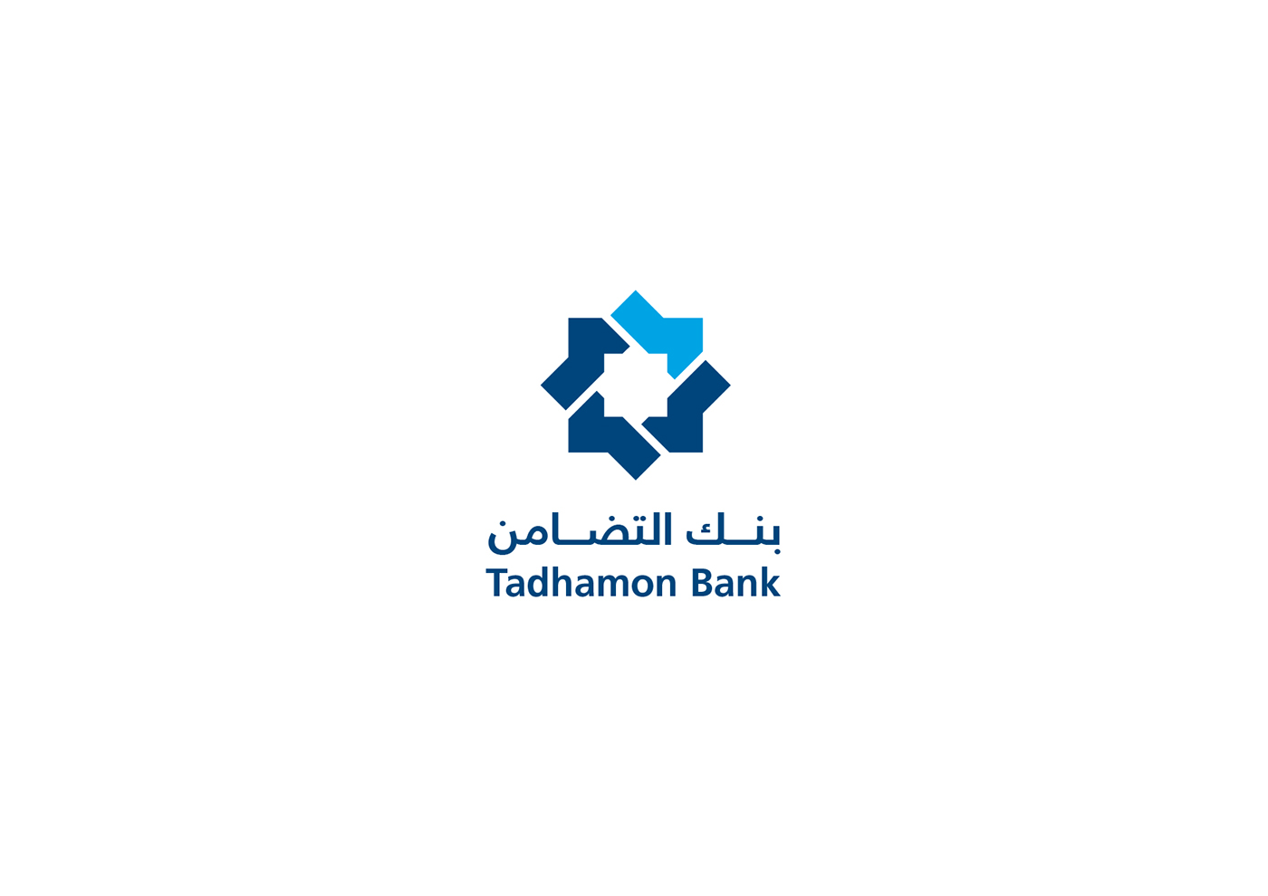 Bank بنك التضامن yemen اليمن islamic Tadhamon Solidarity unity Logo Design