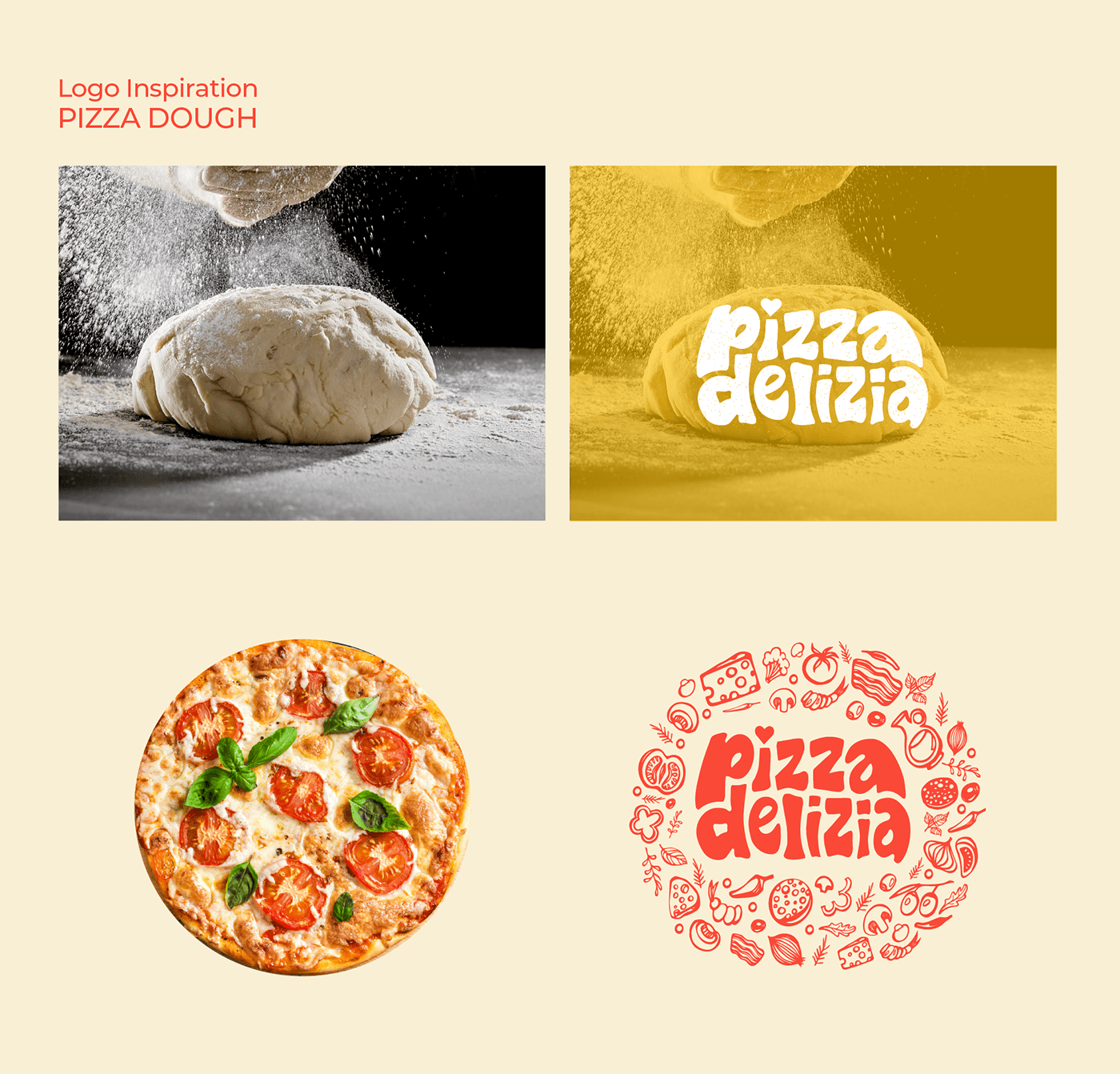 branding  cafe logo Packaging Pizza restaurant Restaurant Identity dubai