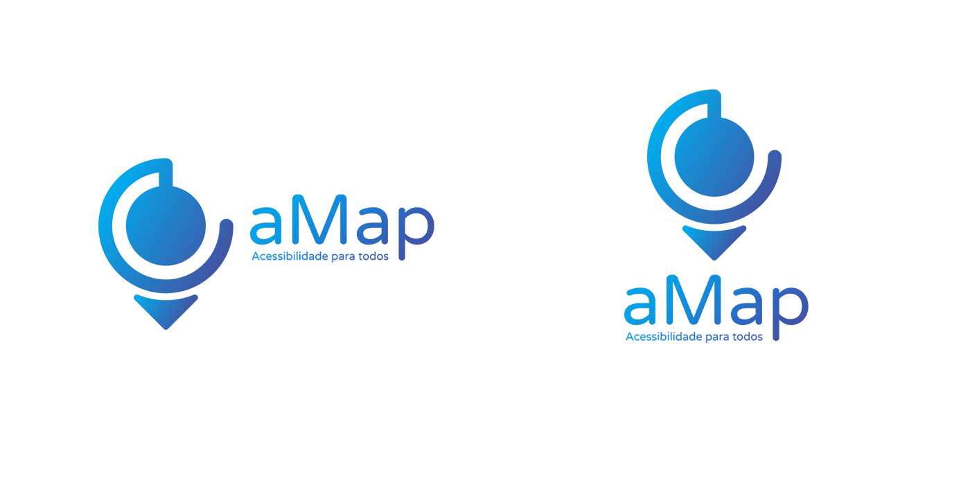 desenvolvimento Illustrator logo map mapa photoshop