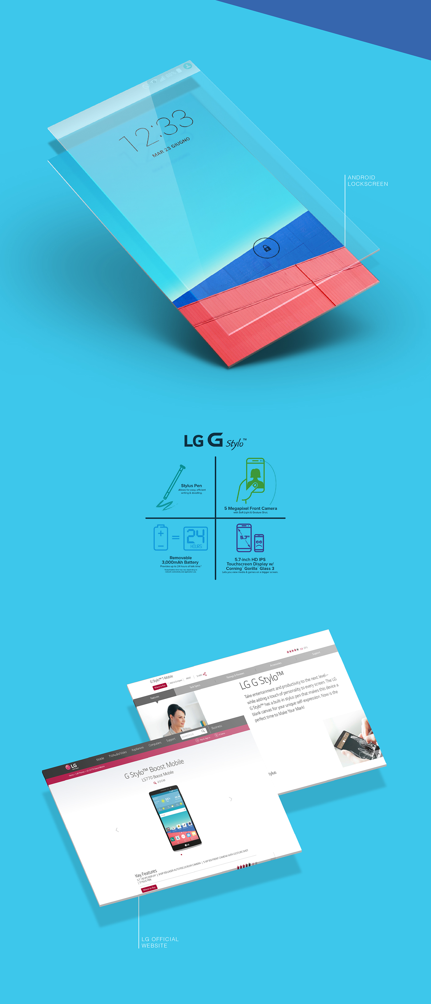 LG Electronics Official Wallpaper on Behance