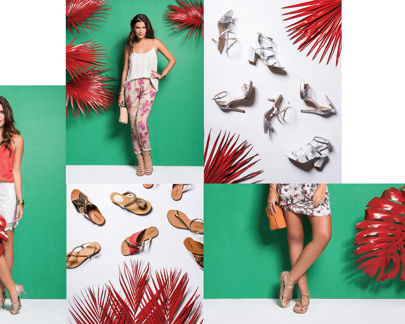Adobe Portfolio model shoes city shoes summer verão Tropical plastic Collection showcase