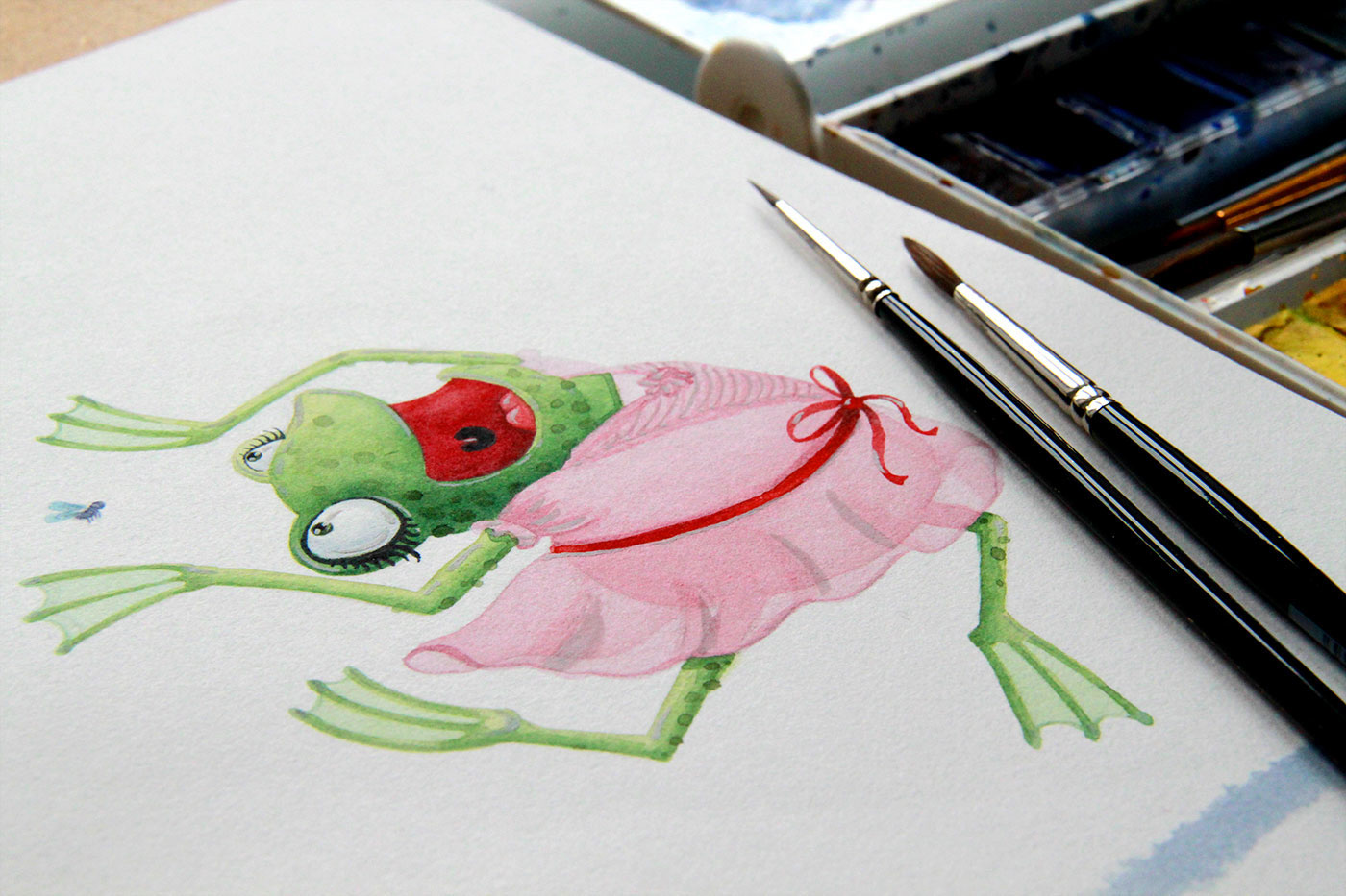 Character characterdesign watercolor artctopus neonmob lettering handwritten handdrawing animals