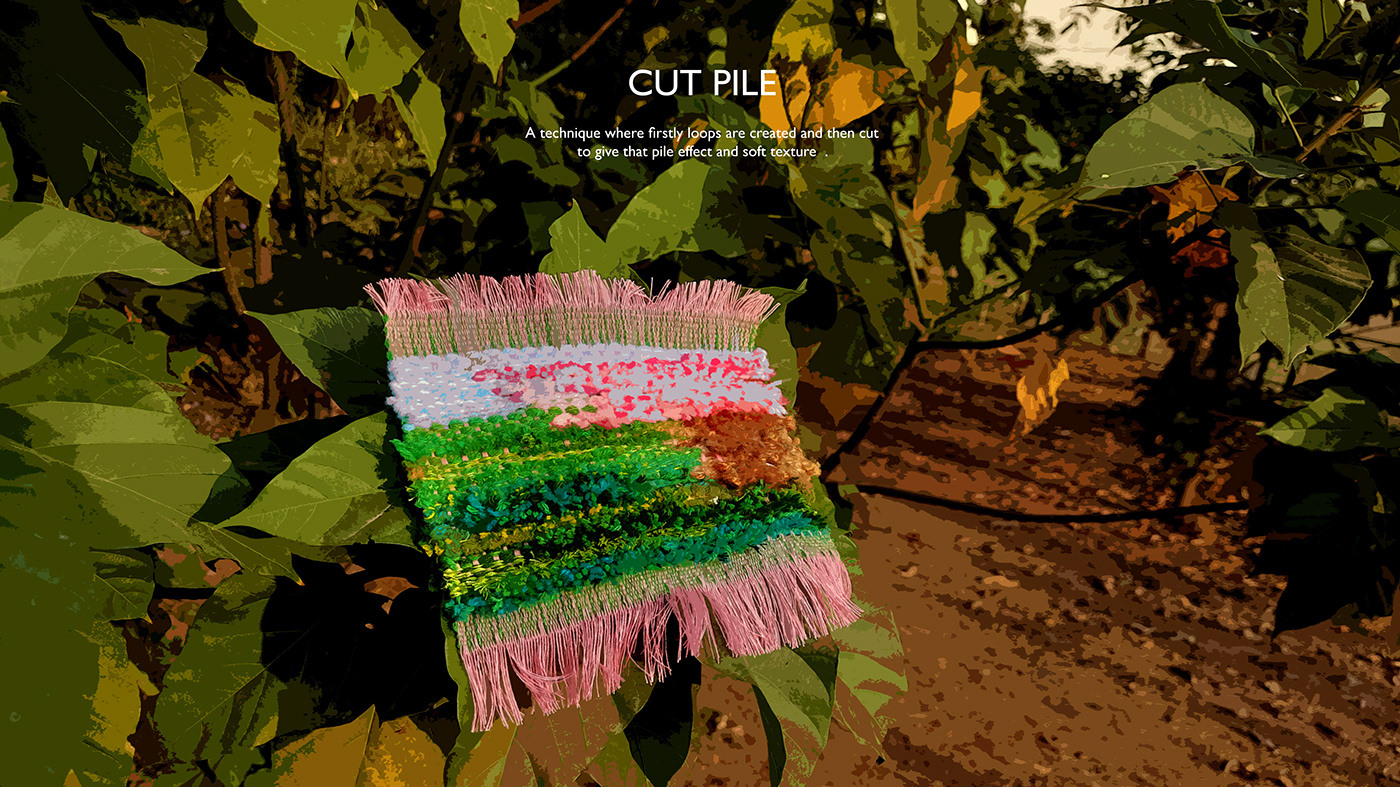 textile design  textile weaving Weave Design NIFT PORTFOLIO textile art handmade Woven cad TAPESTRY WEAVING