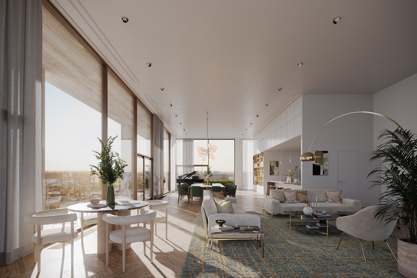 3ds max architecture CGI Competition concept corona interior design  modern Render visualization