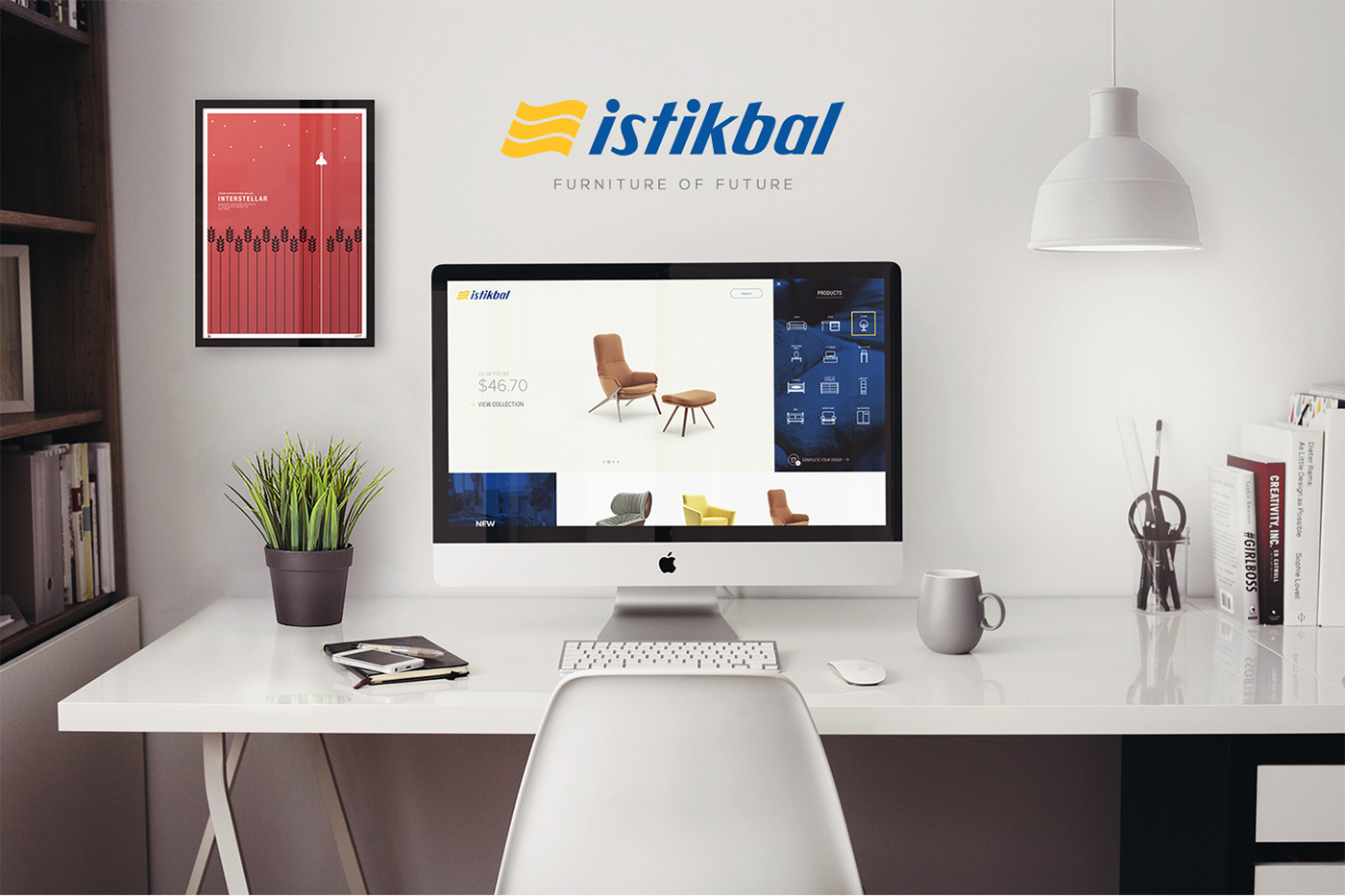 istikbal Webdesign furniture UI ux modern Website Turkey shop flat clean creative