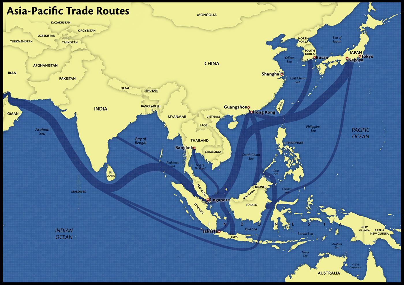 asia trade indonesia pacific