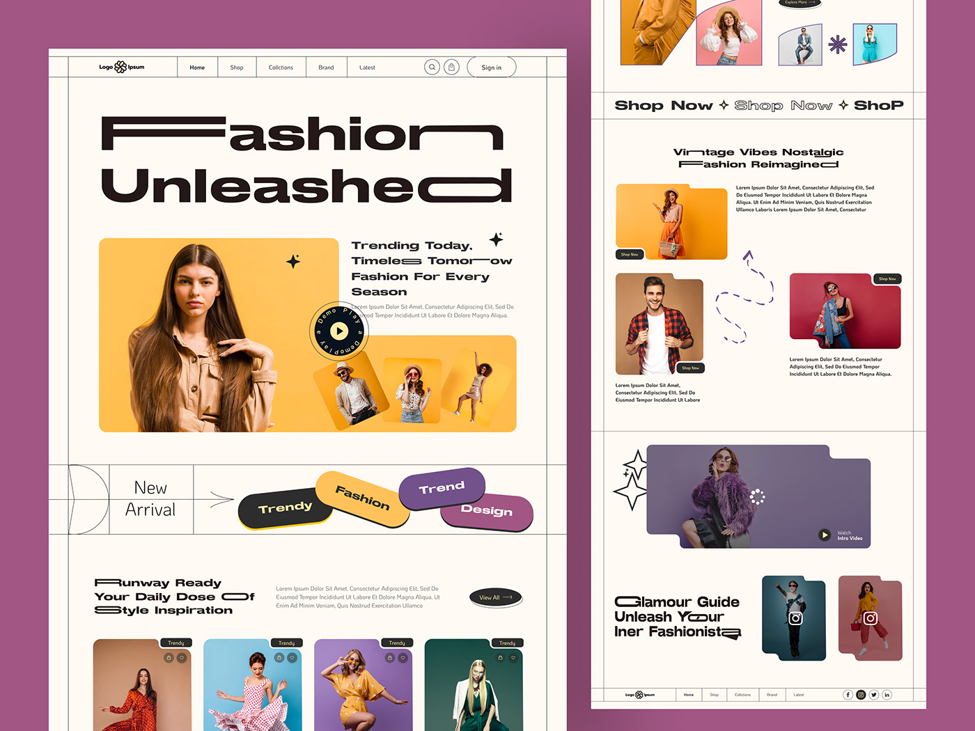 brand cloth Clothing concept design e-commerce Fashion  Marketplace research UI/UX