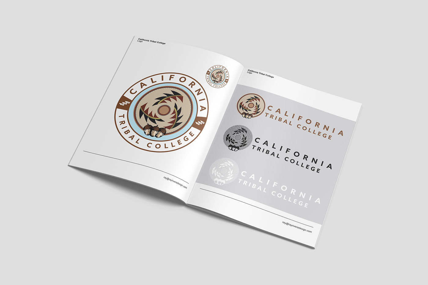 logo Logo redesign college indigenous native american vector badge Custom basket tribal college