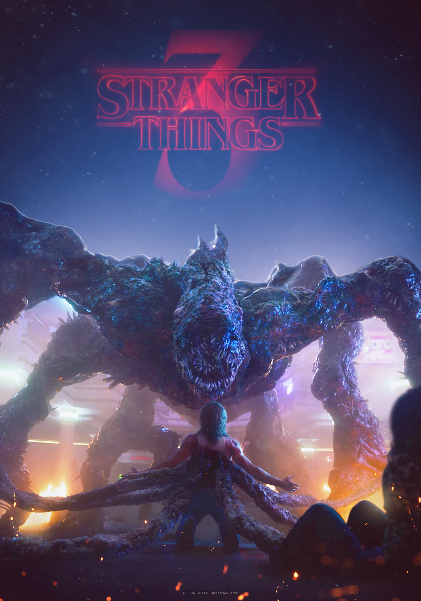 Stranger Things no Behance