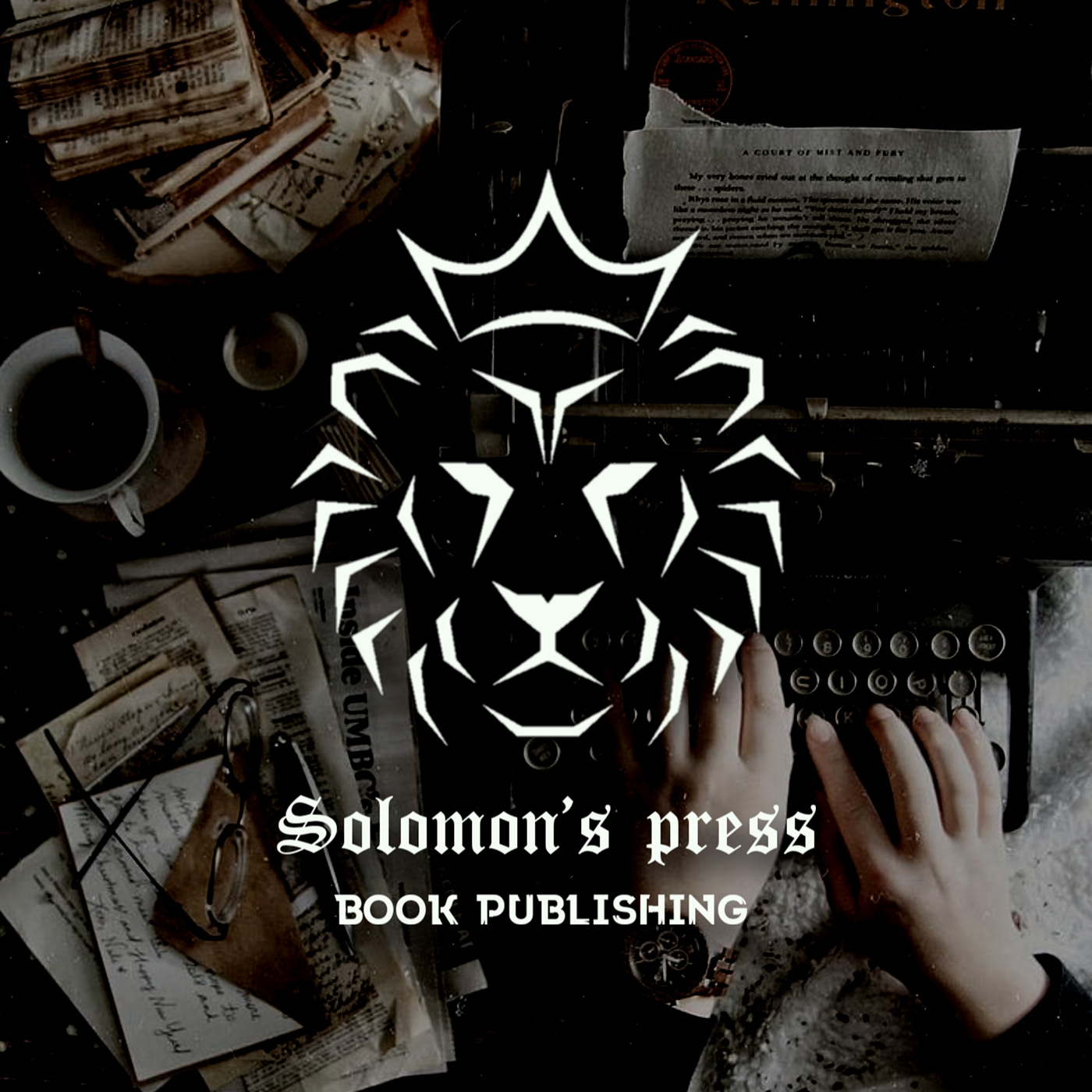 book company logo press