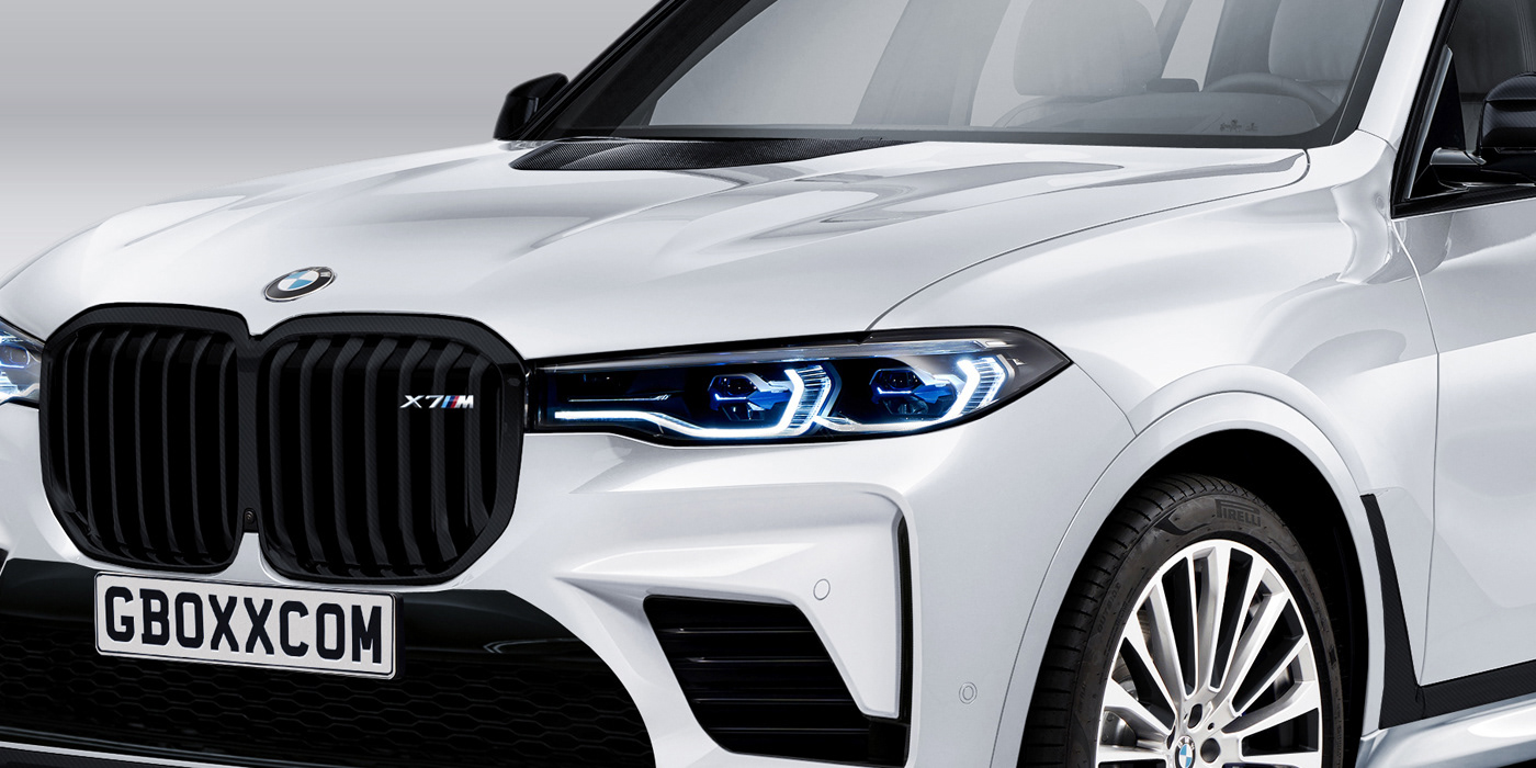 2019 BMW X7M on Behance