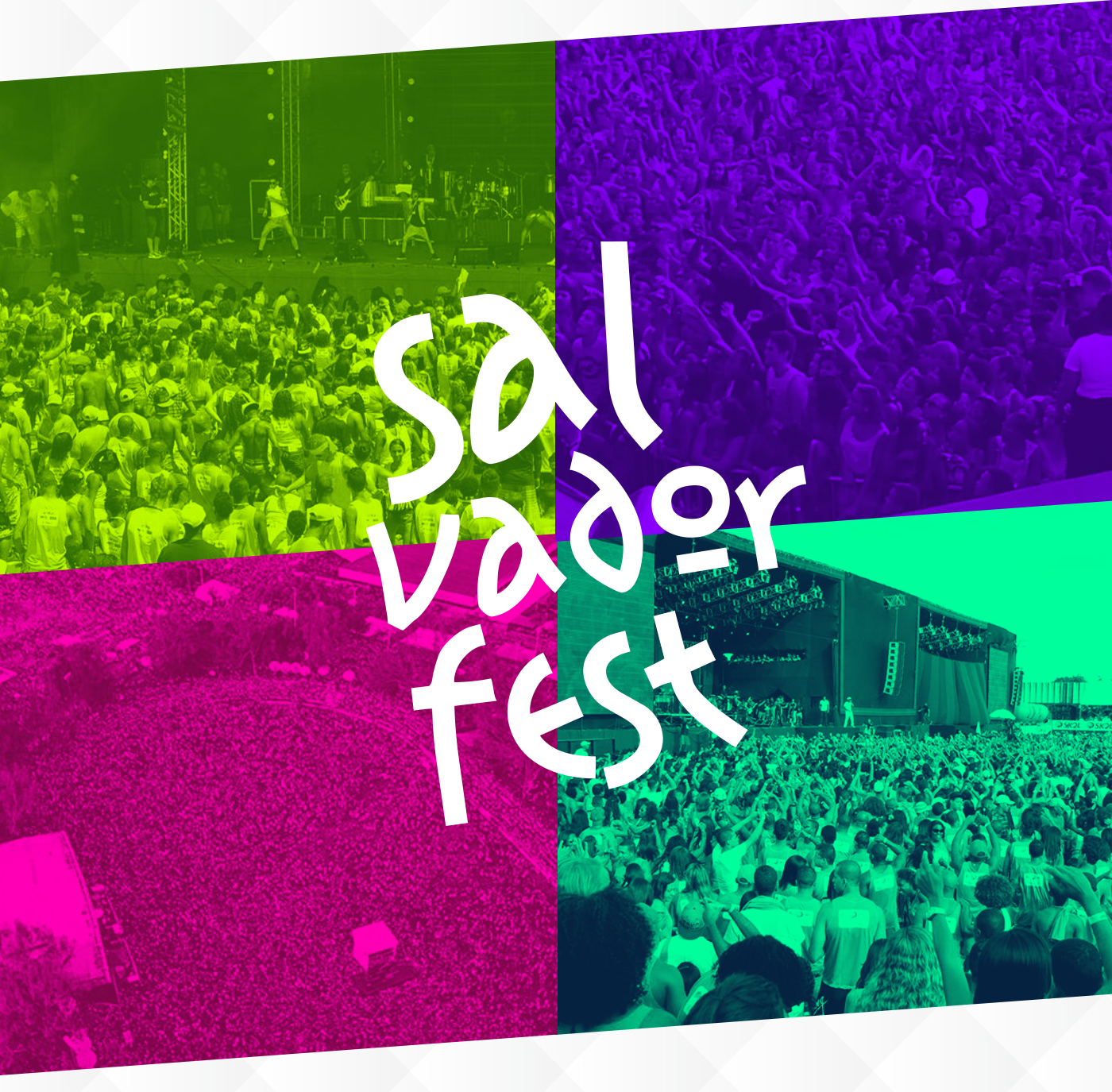 Salvador Fest marca branding evento festa maior colorida mundo cores colorido bahia