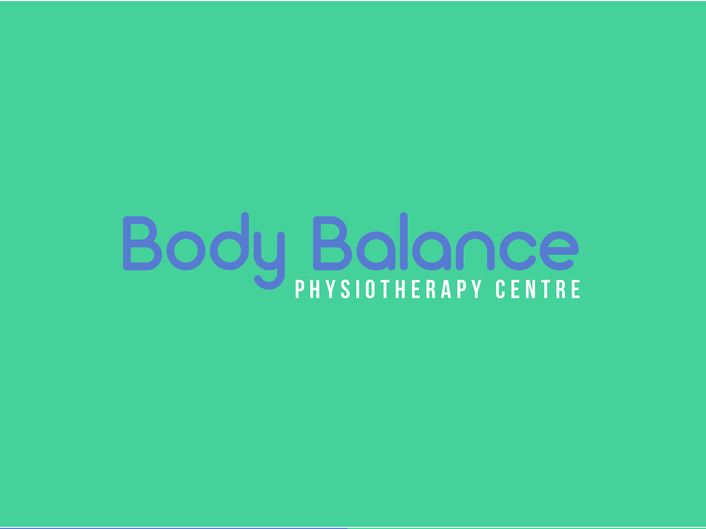 Logo Design branding  physiotherapy clinic logo logo identity brand identity logo physiotherapy logo inspiration body balance
