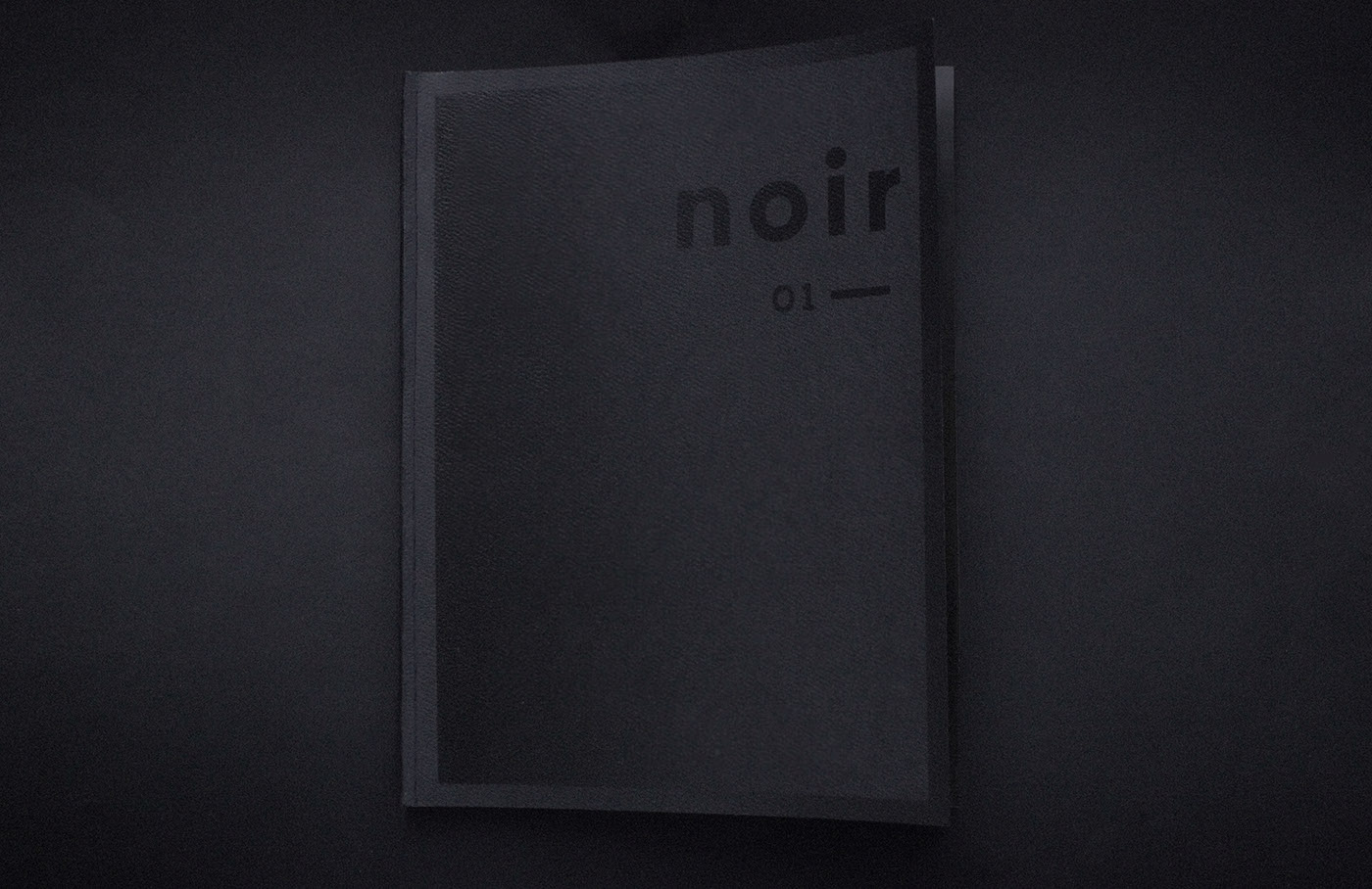 noir magazine edition black and white gradient