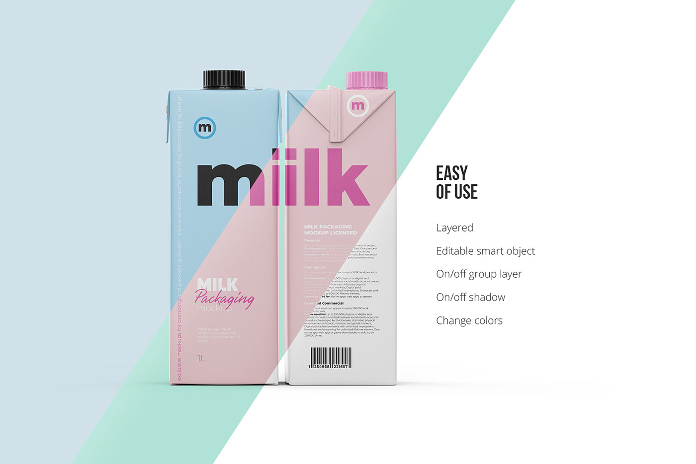 Advertising  Food  marketing   milk Mockup package Packaging packaging design product design  TetraPak