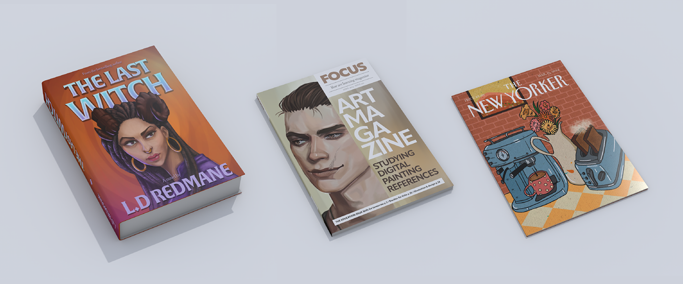 graphic magazine cover design editorial