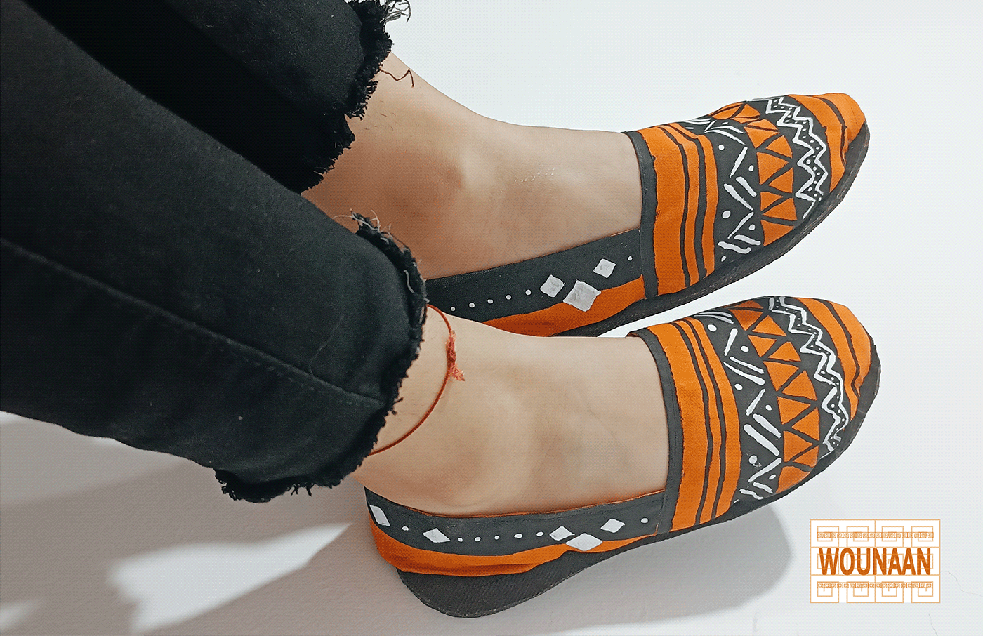 analogo color diseño gráfico design naranja calzado shoes alpargatas diseño pattern