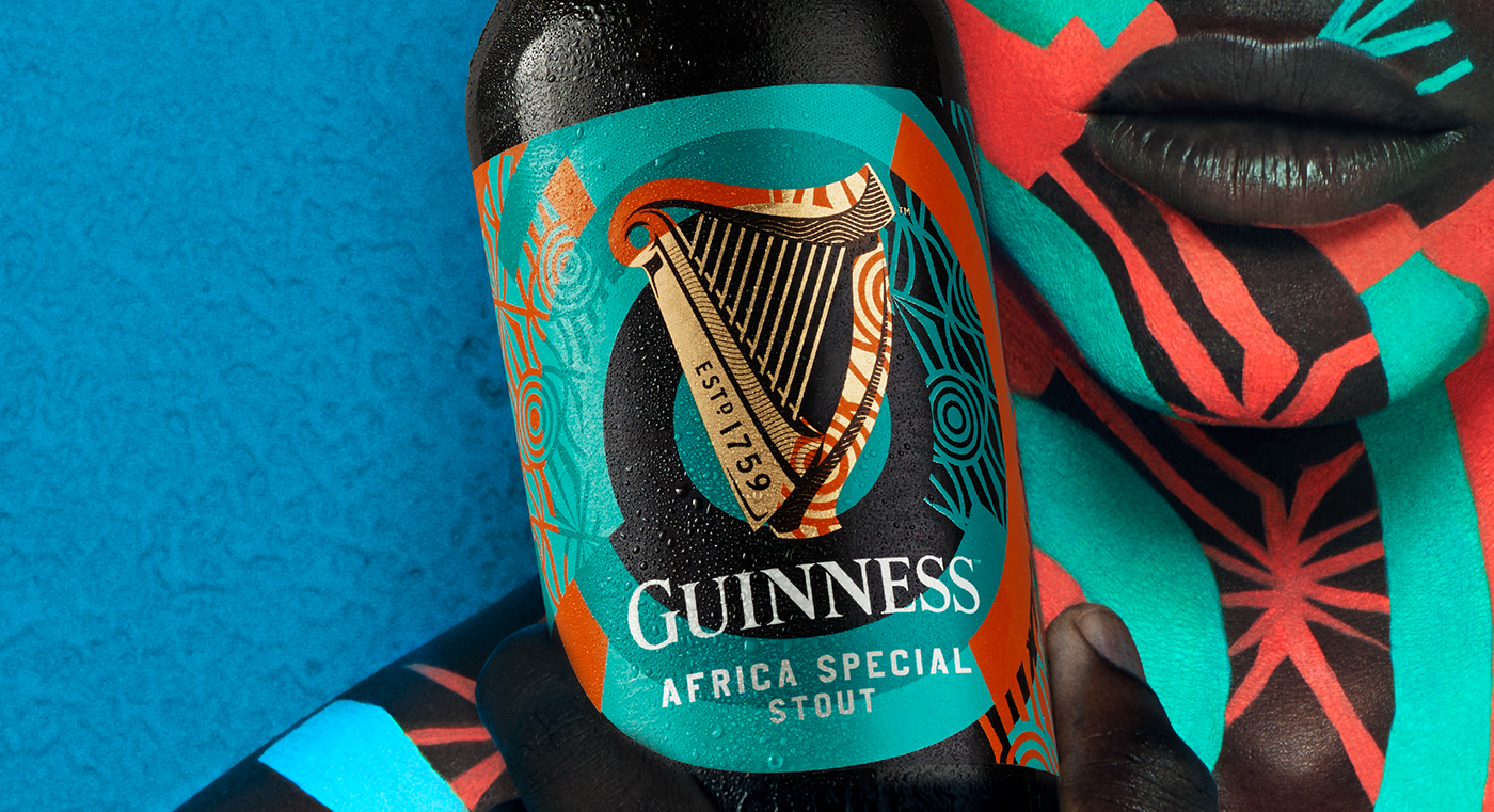 guinness africa beer Photography  bottle ArtDirection graphic Outdoor print