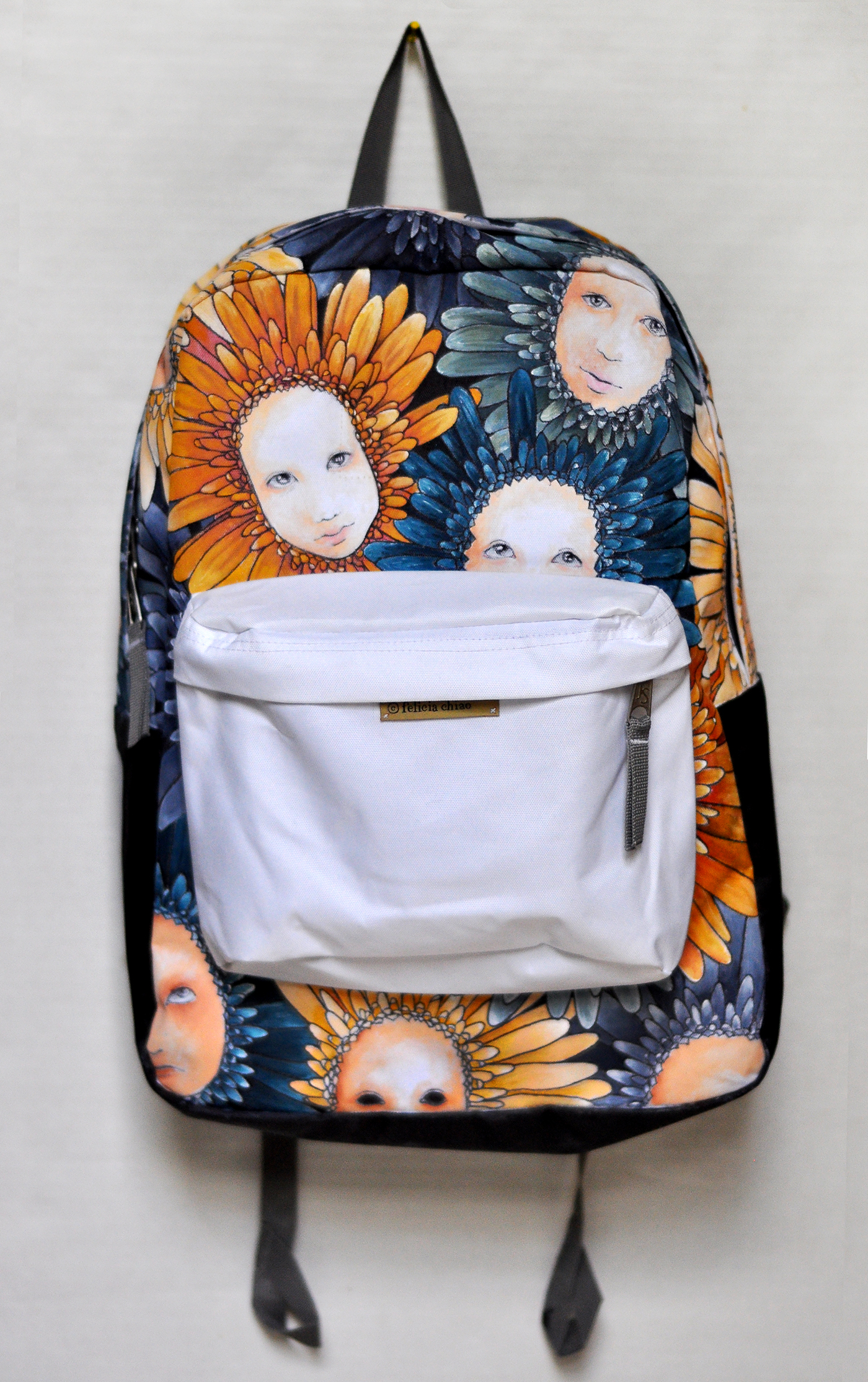Floral Backpack Design on Behance