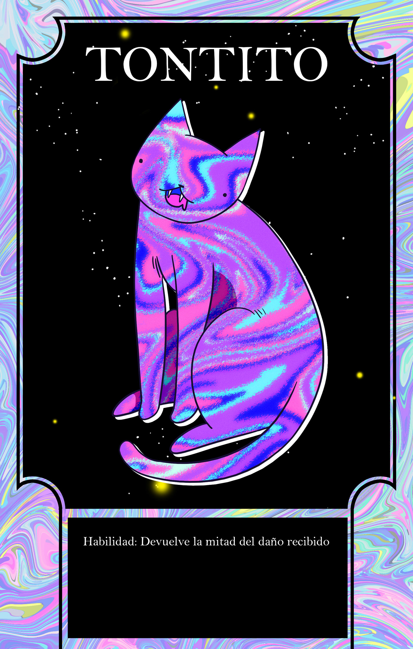 cards cartas Cat dibujo draw gatos holografic holografico ilustracion