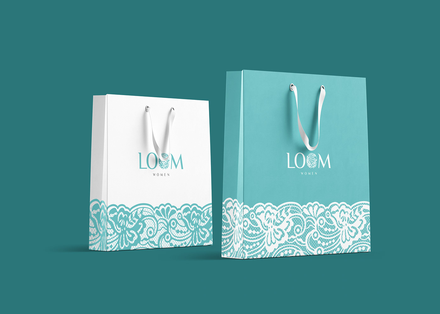 women underwear lingerie branding  logo Layout loom