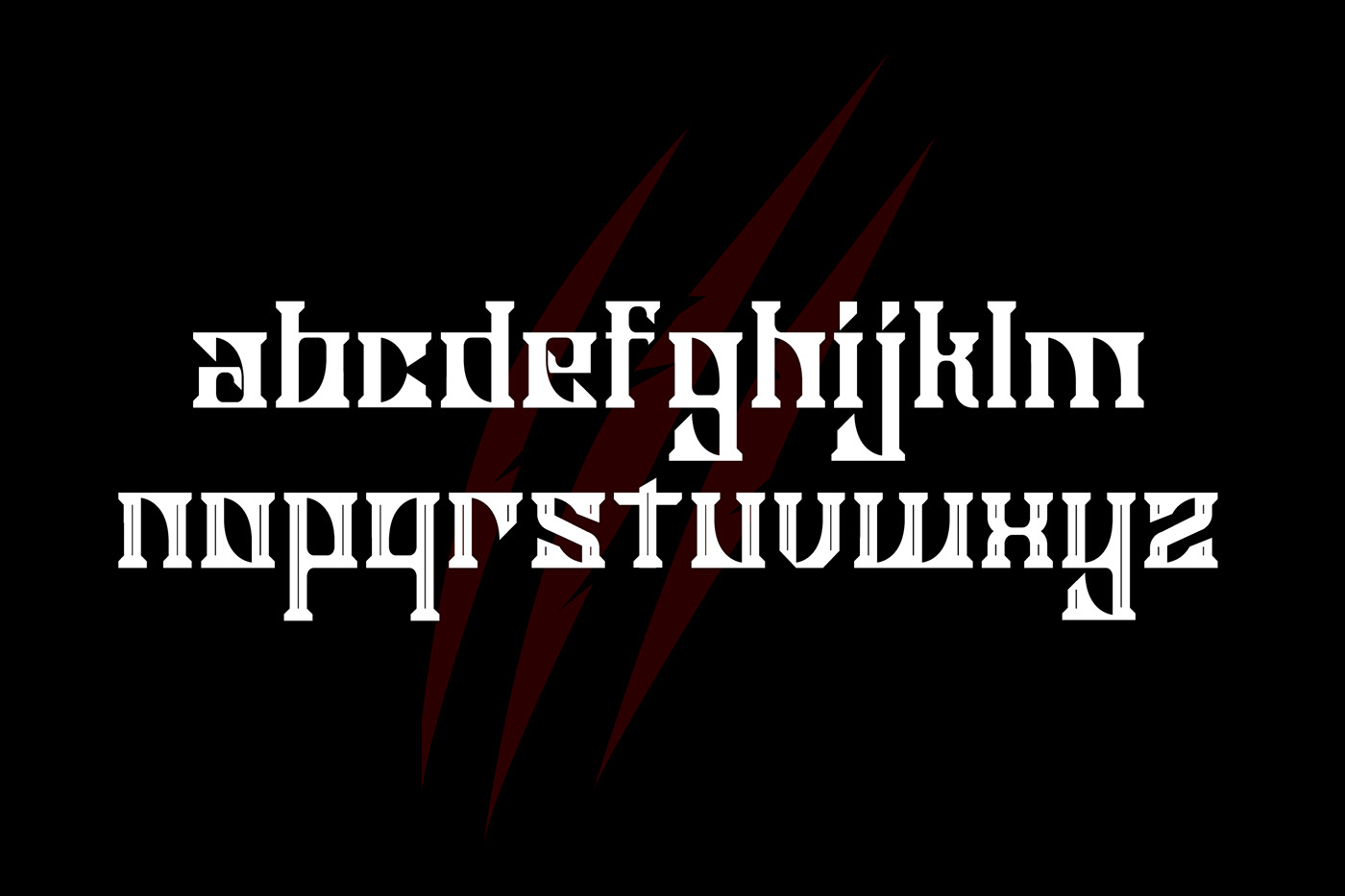 font Handlattered Handlettering letter Typeface dafont fontbundles metal Blackletter Script