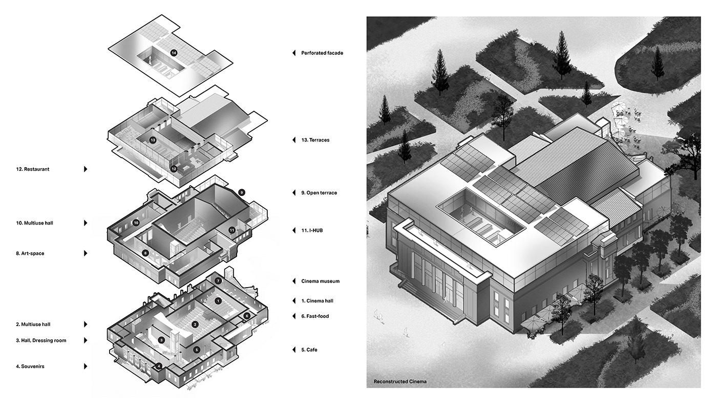 architecture concept contest coronarenderer Layout portfolio scheme SketchUP visualization