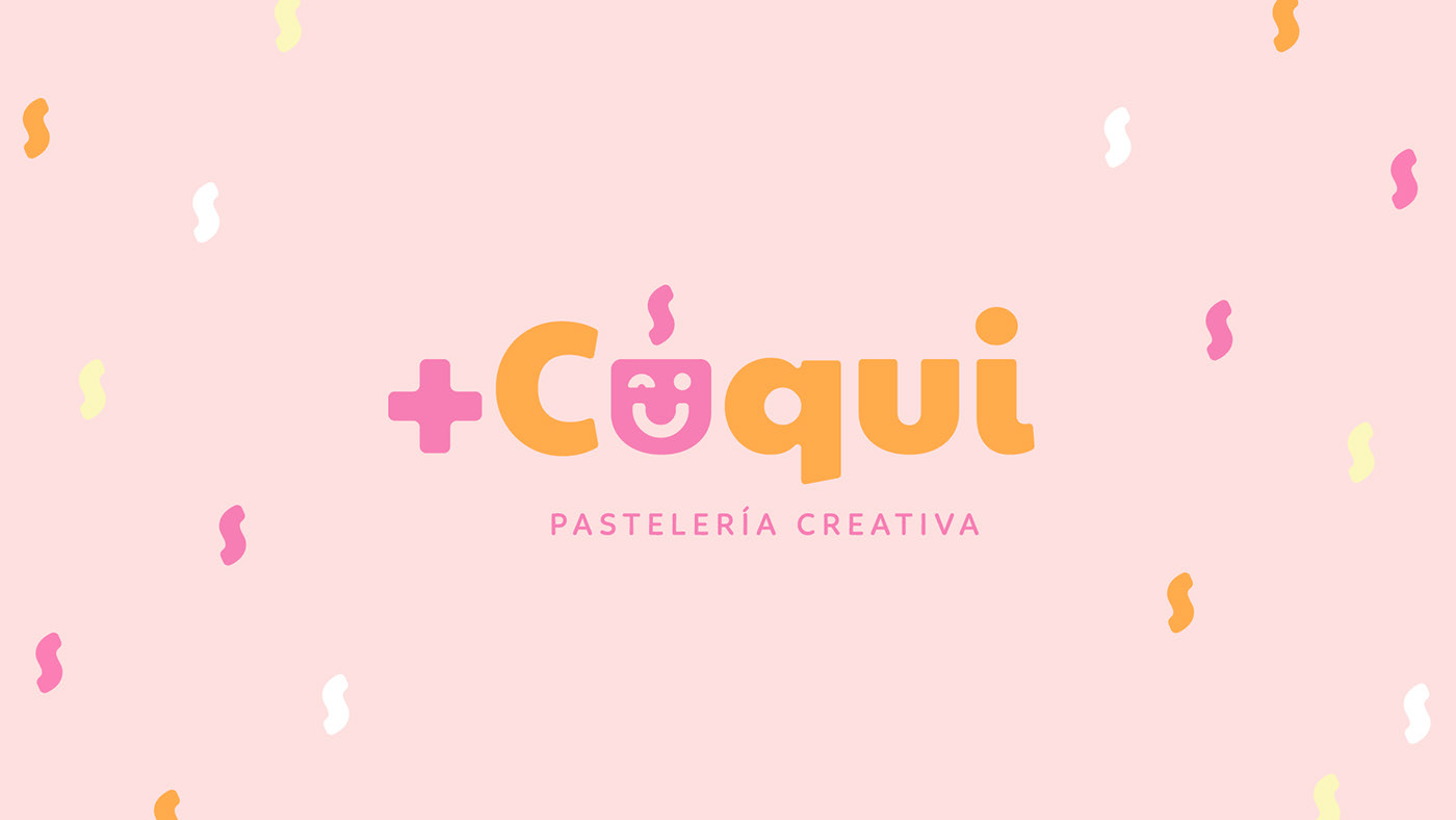 cake brand identity pasteleria Logo Design visual identity adobe illustrator Graphic Designer Logotype