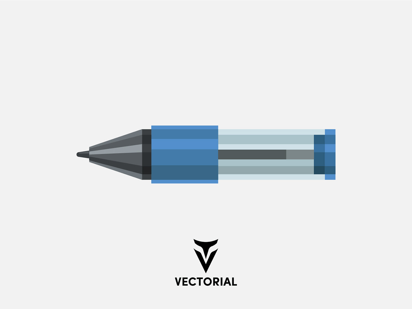adobe adobe illustrator flat design flat pen Icon Illustrator pen pen icon PEN VECTOR vector