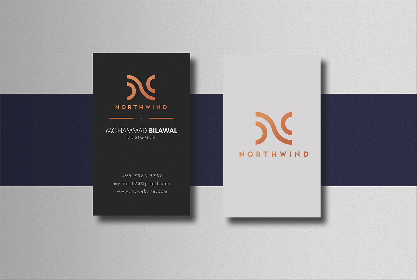 luxury business card design, vertical business card design, vertical golden business card,golden