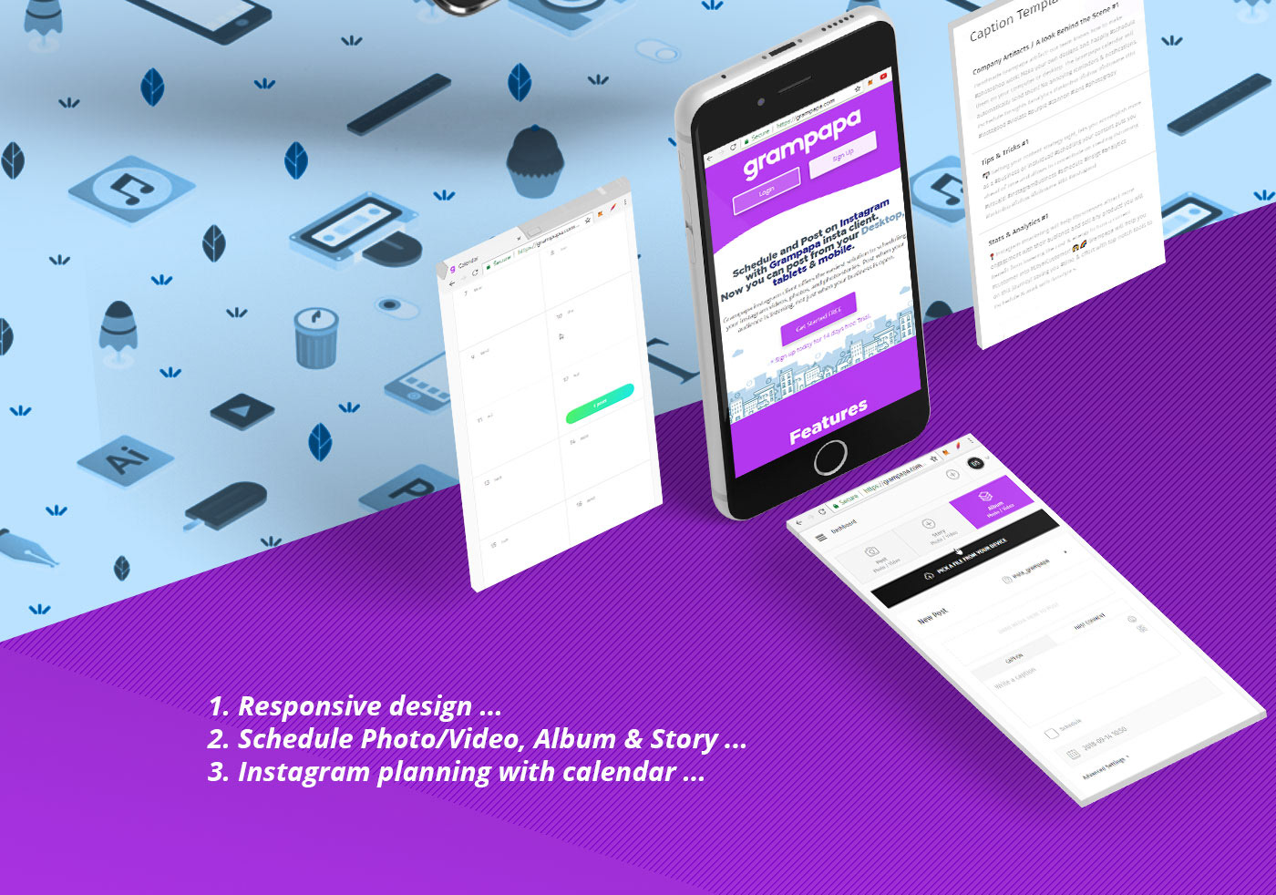 instagram Instagram Scheduling branding  user interface web development  Web Design  digital marketing social media Social media post