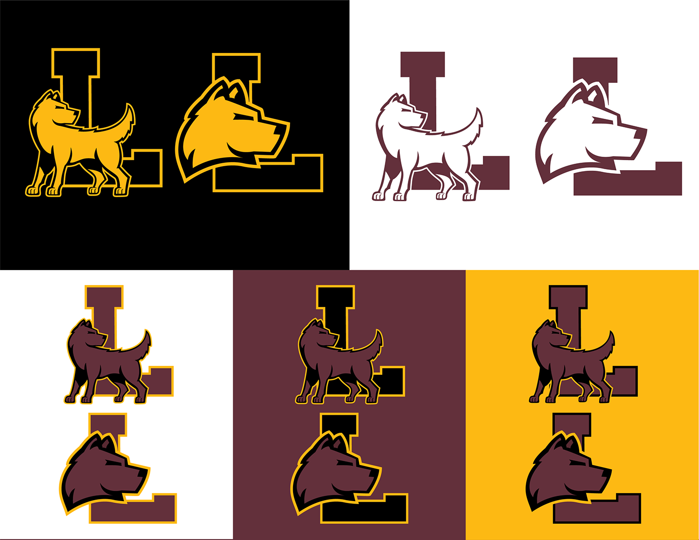 concept Logo Design logos Loyola Loyola Chicago Rebrand rebrand project