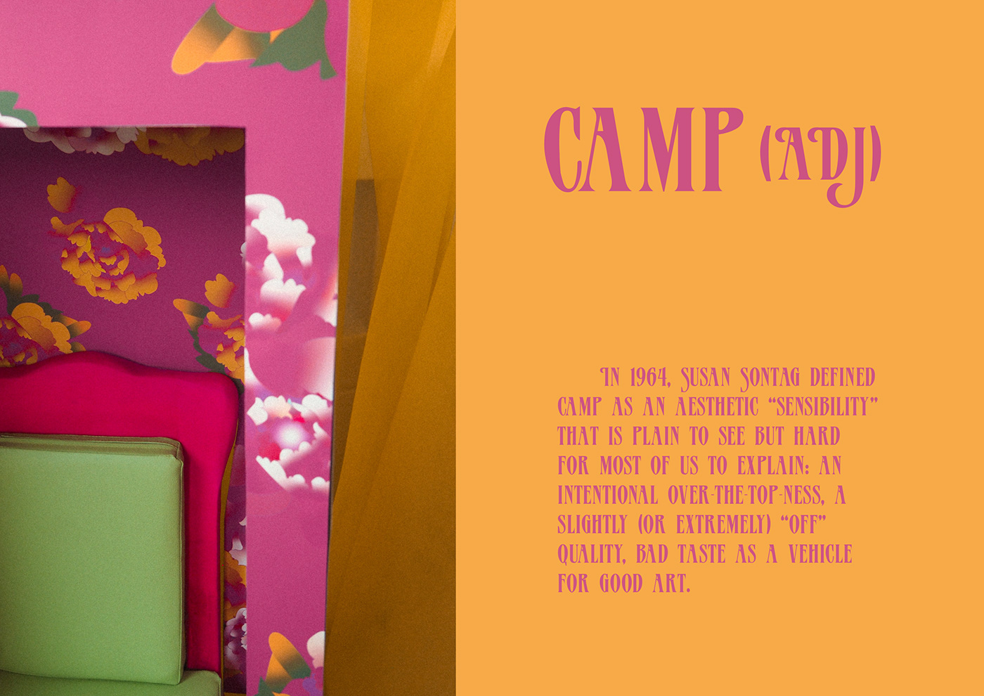 camp colorful colorway Fashion  flamboyant graphicdesign handcraft