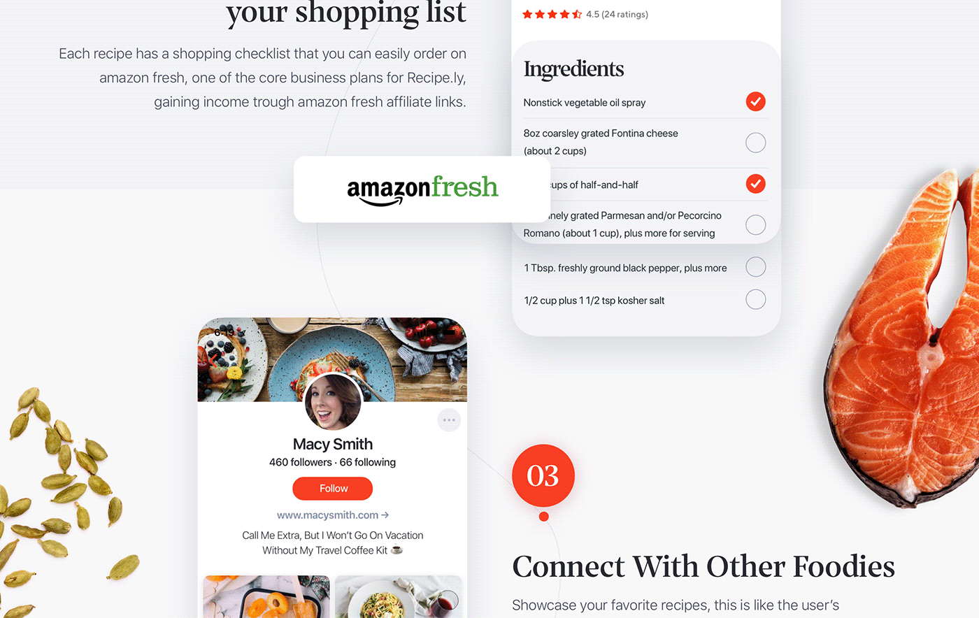 ux UI product design  food app Mobile app recipe app cooking cook chef iphone