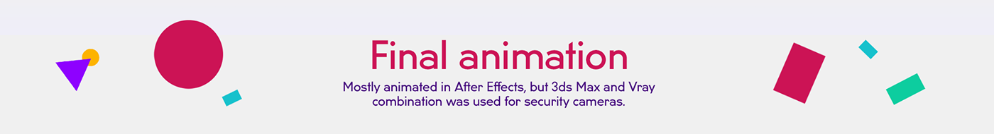2D Animation 3D after effects animation  Character Data design information design motion vector