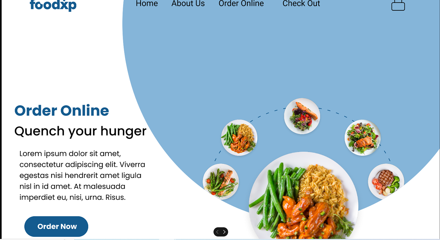 figma design Food ordering app design UI/UX