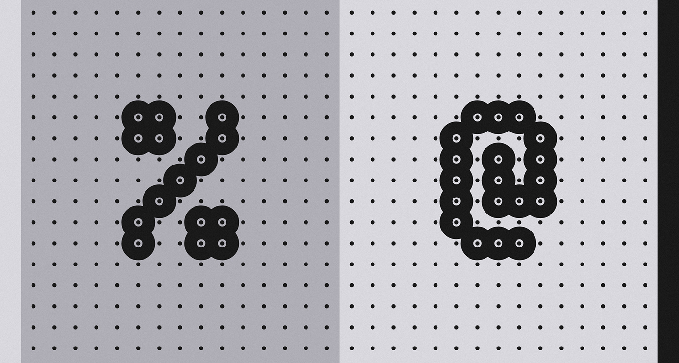 monospaced atk studio modular matrix Matrix font Typeface Atexa atexa mono dot radinal riki
